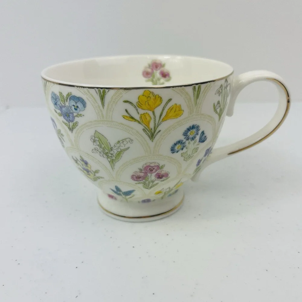 Grace Teaware Spring‎ Garden Fine Porcelain China Tea Cup Or Coffee Mug